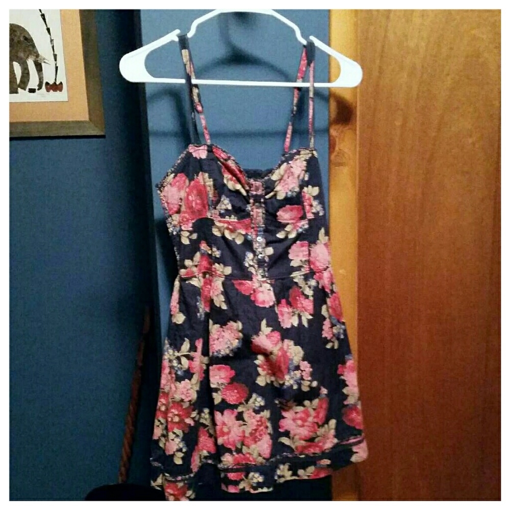 Abercrombie & Fitch flowered mini dress
